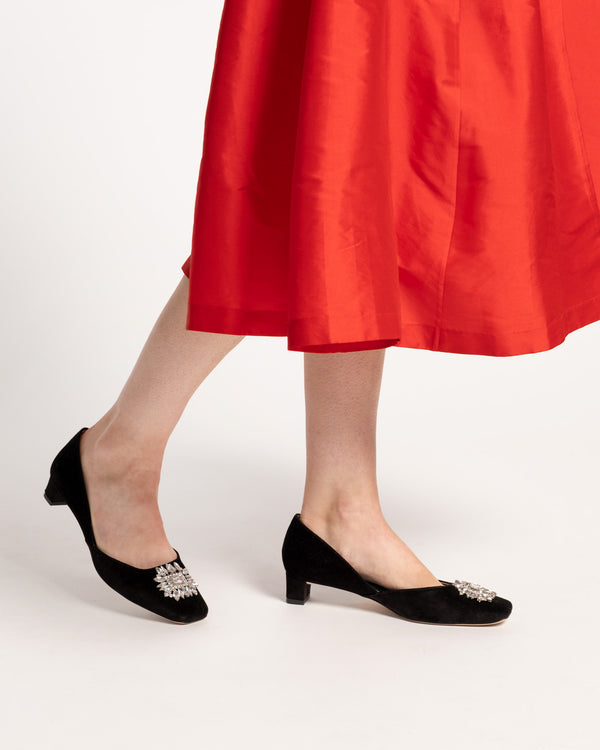 Frances Valentine McCall Mini Block Heel