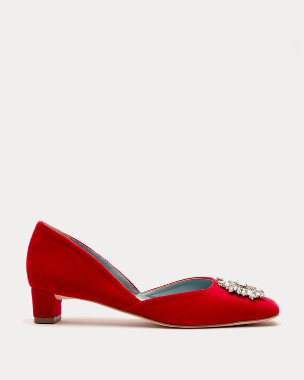 Frances Valentine McCall Mini Block Heel