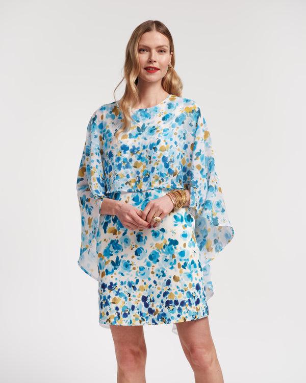 Frances Valentine Mini Cape Dress
