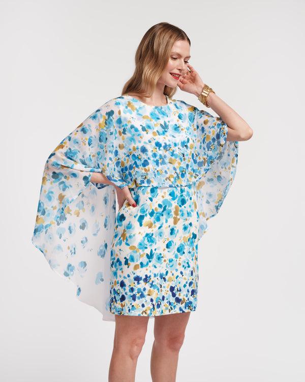 Frances Valentine Mini Cape Dress
