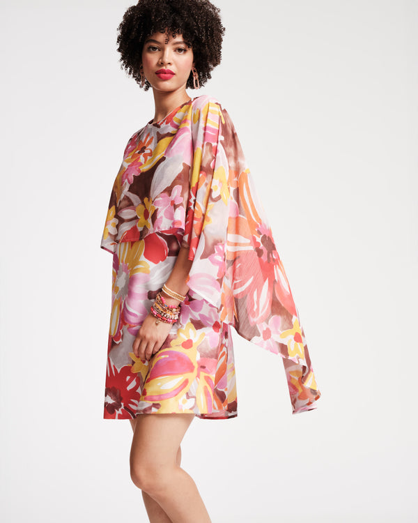 Frances Valentine Mini Cape Dress
