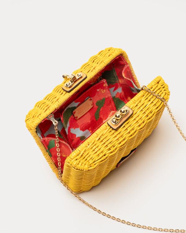 Frances Valentine Paige Wicker Clutch