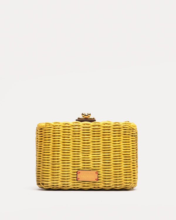 frances valentine Paige Wicker Clutch