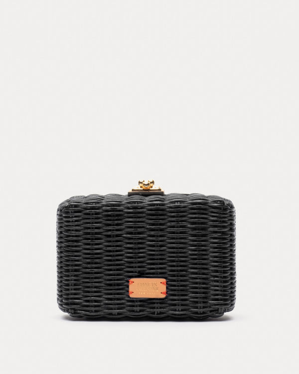 frances valentine Paige Wicker Clutch