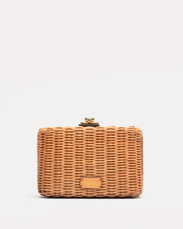 frances valentine Paige Wicker Clutch