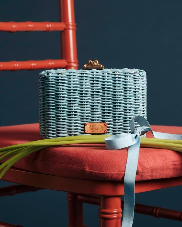 Frances Valentine Paige Wicker Clutch