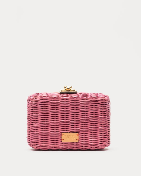 frances valentine Paige Wicker Clutch