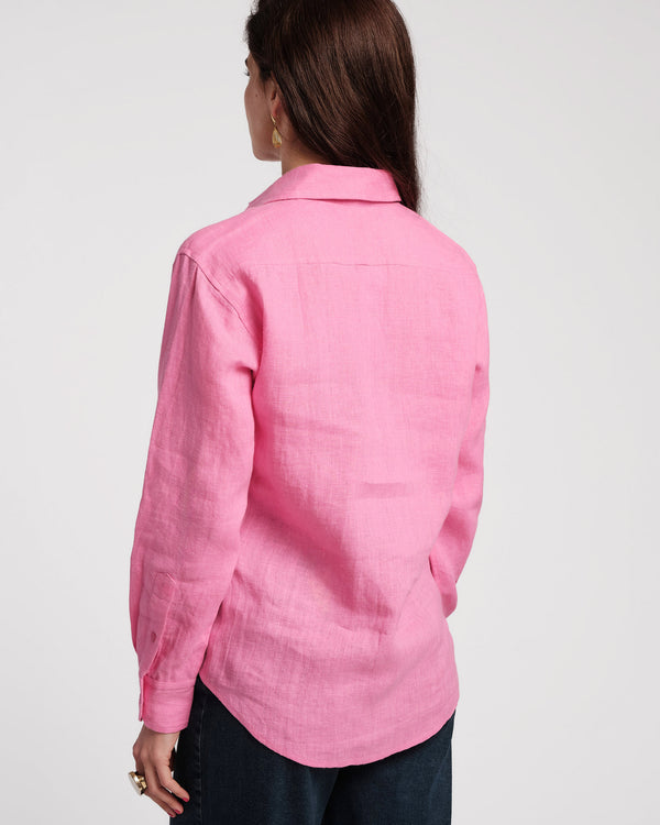 Frances Valentine Perfect Button Down Linen