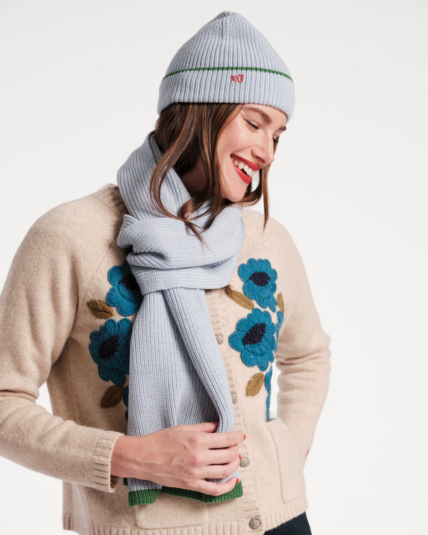 Frances Valentine Ribbed Scarf