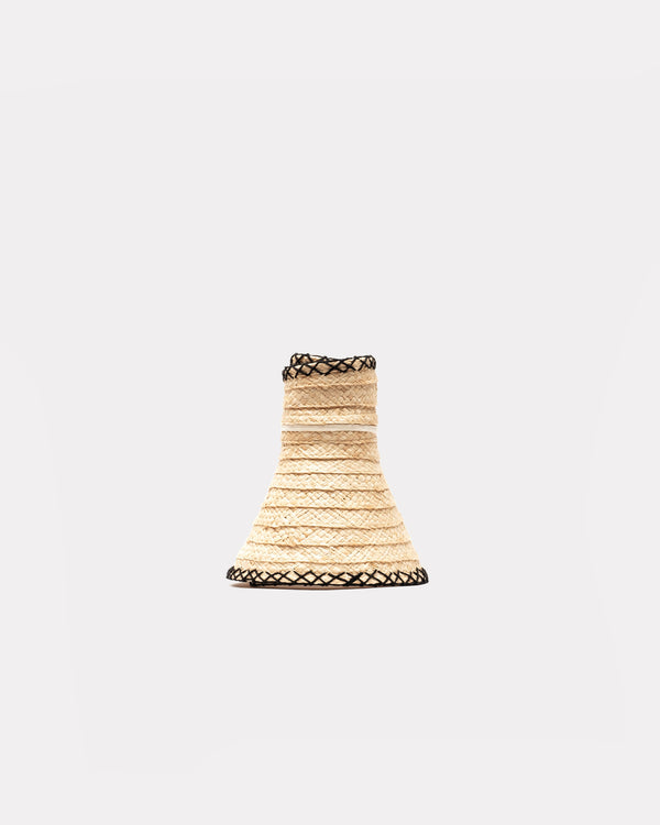 Frances Valentine Rollable Raffia Visor