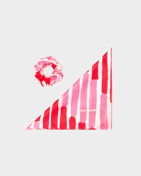 Frances Valentine Scrunchie With Scarf