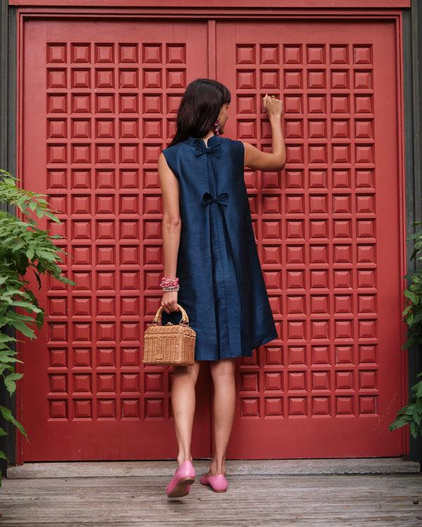 frances valentine Sleeveless Diplomat Mini Dress