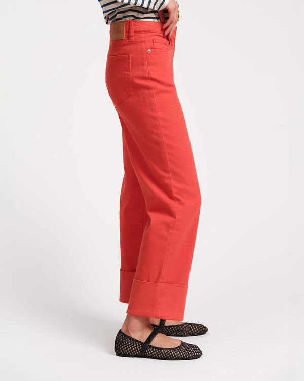 Frances Valentine Smarty Cuffed Jeans