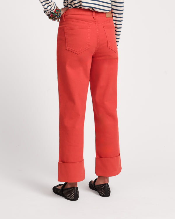 Frances Valentine Smarty Cuffed Jeans