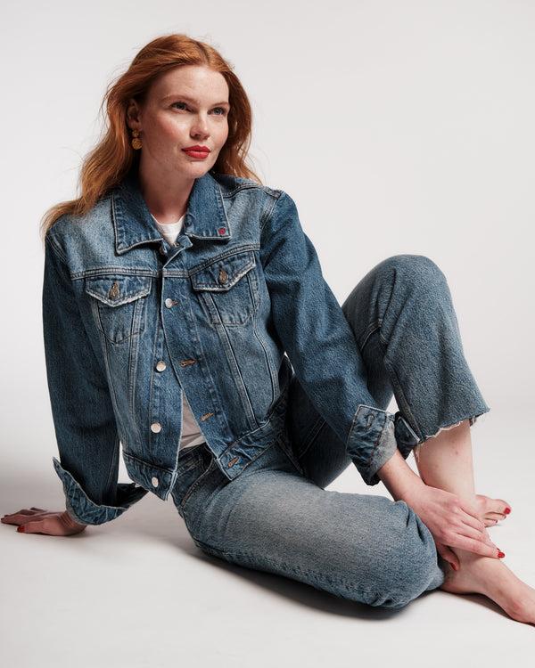 frances valentine Taylor Jean Jacket