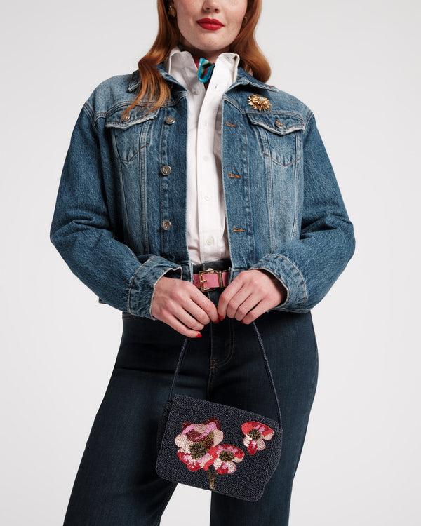 Frances Valentine Tini Beaded Bag