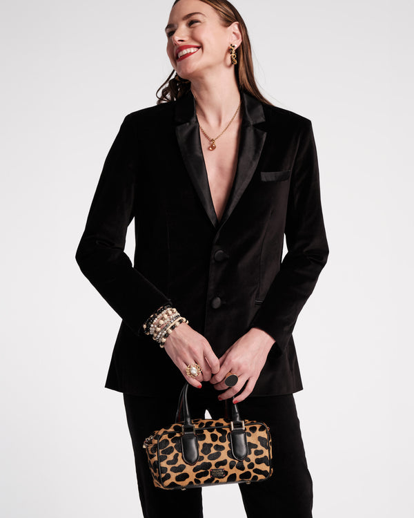 Frances Valentine Velvet Tuxedo Jacket