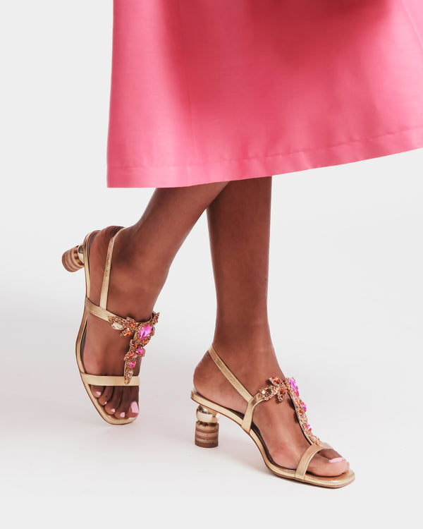 Frances Valentine Venus Rhinestone Heel