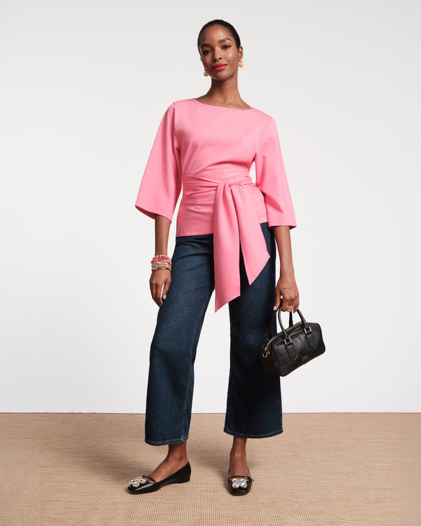 Frances Valentine Whitney Wrap Top