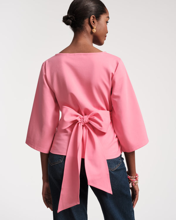 Frances Valentine Whitney Wrap Top