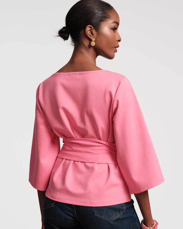 Frances Valentine Whitney Wrap Top