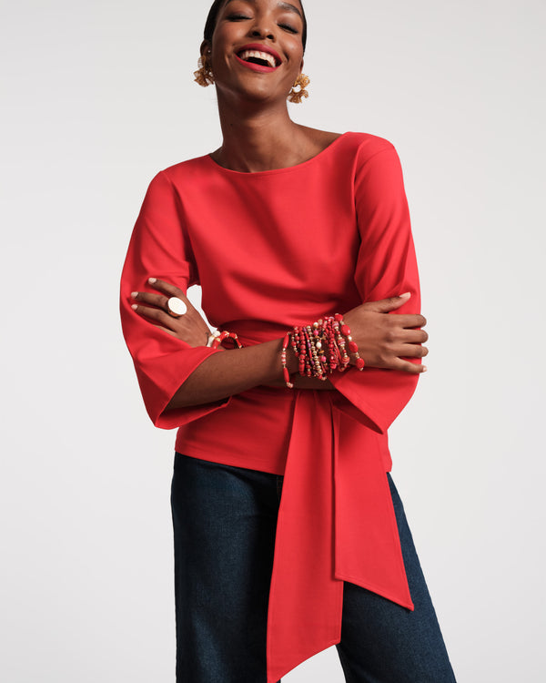 frances valentine Whitney Wrap Top
