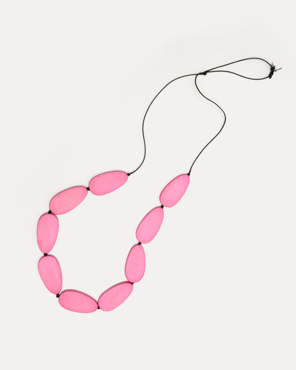 Frances Valentine Wood Teardrop Necklace