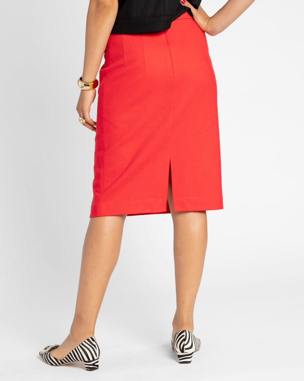 Frances Valentine Wool Pencil Skirt
