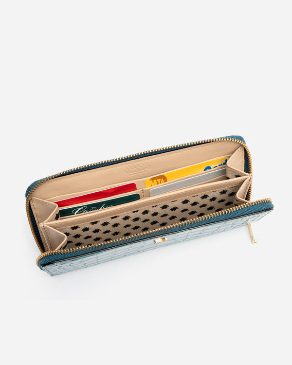 Frances Valentine Zip Around Wallet