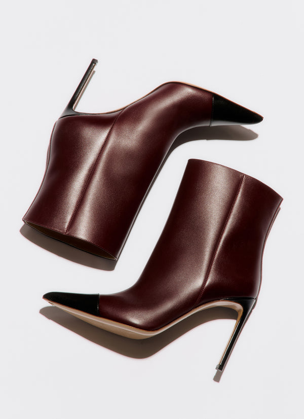 Francesco Russo R1B1020 Bootie Bordeaux