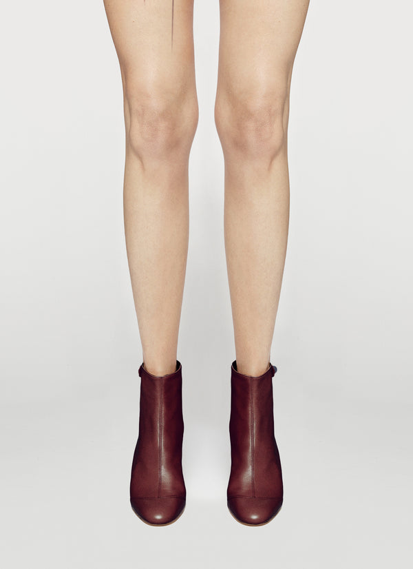 Francesco Russo R1B830 Bootie Bordeaux