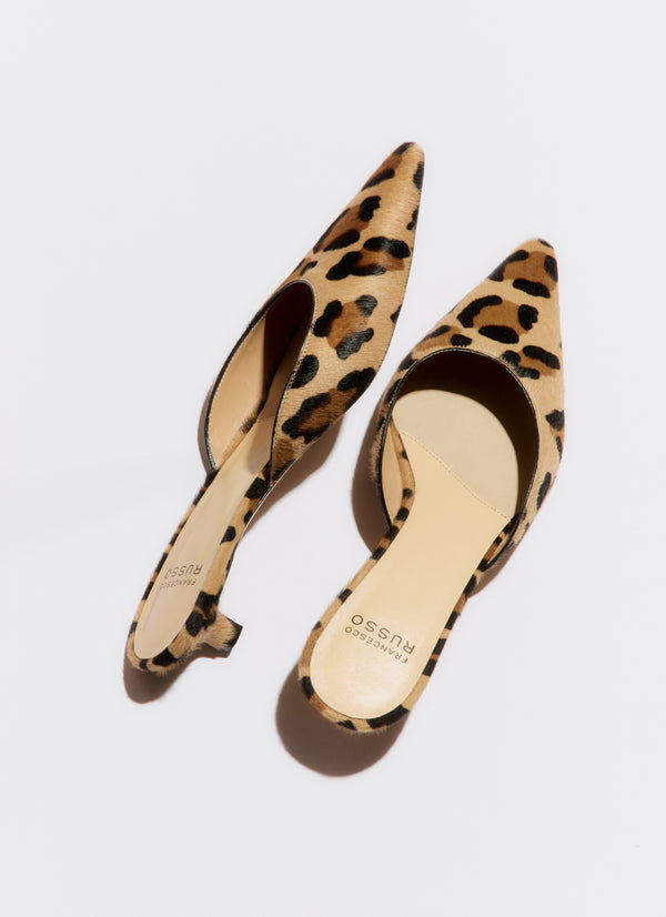 Francesco Russo R1P1010 Mule Leopard