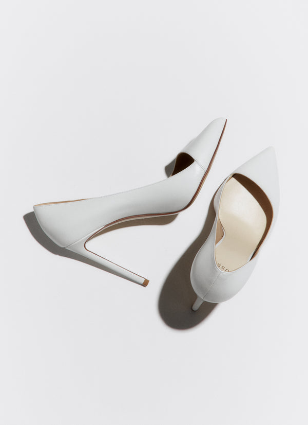 Francesco Russo R1P270 Pump White