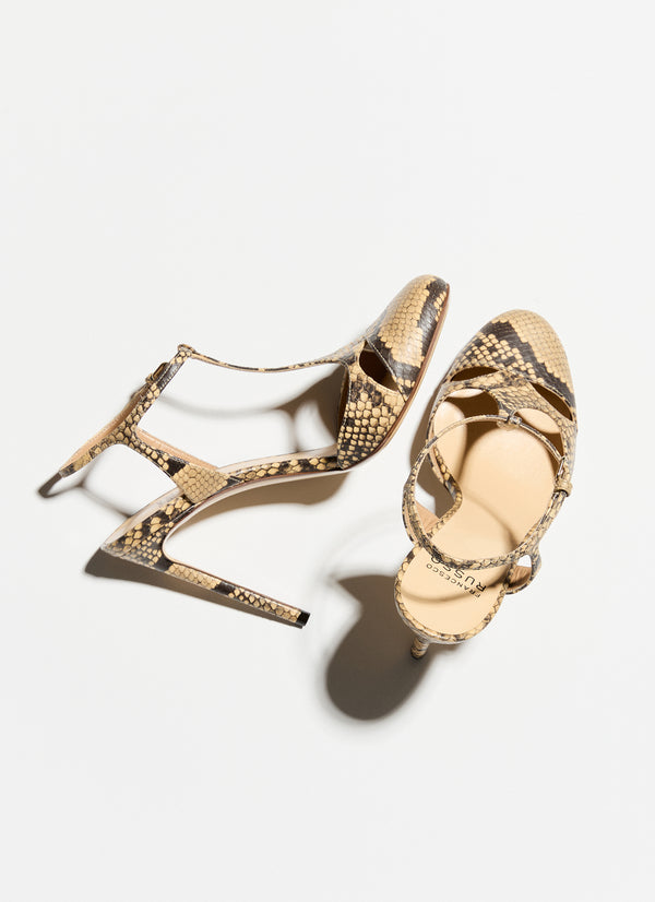 Francesco Russo R1P926 Pump Ayers Tan