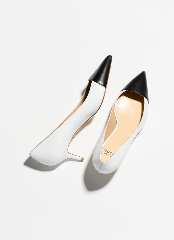 Francesco Russo R1P953 Pump White