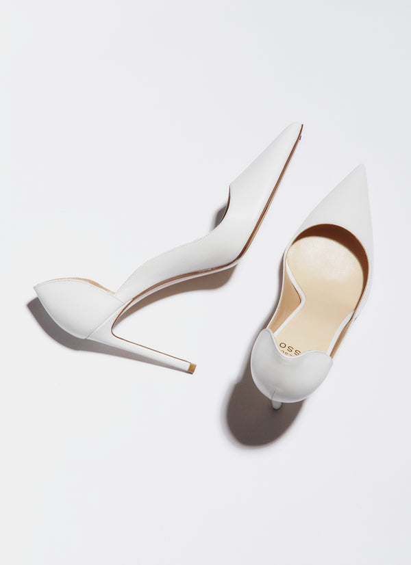 Francesco Russo R1P961 Pump White