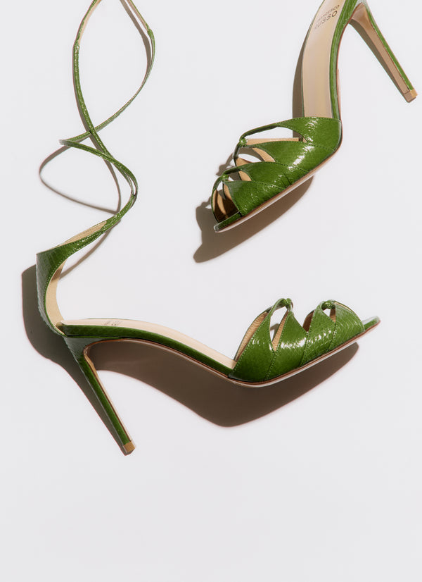 Francesco Russo R1S1015 Sandal Chartreuse