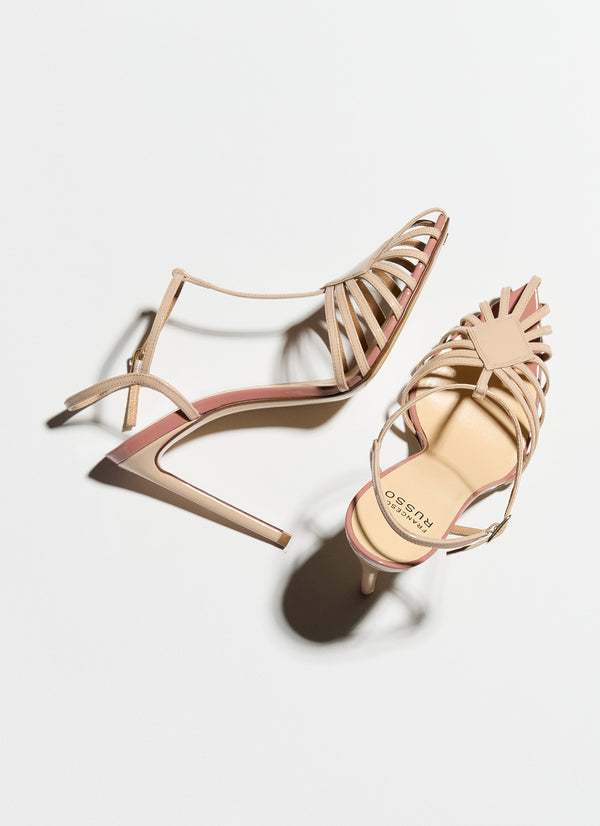 Francesco Russo R1S502 Sandal Powder