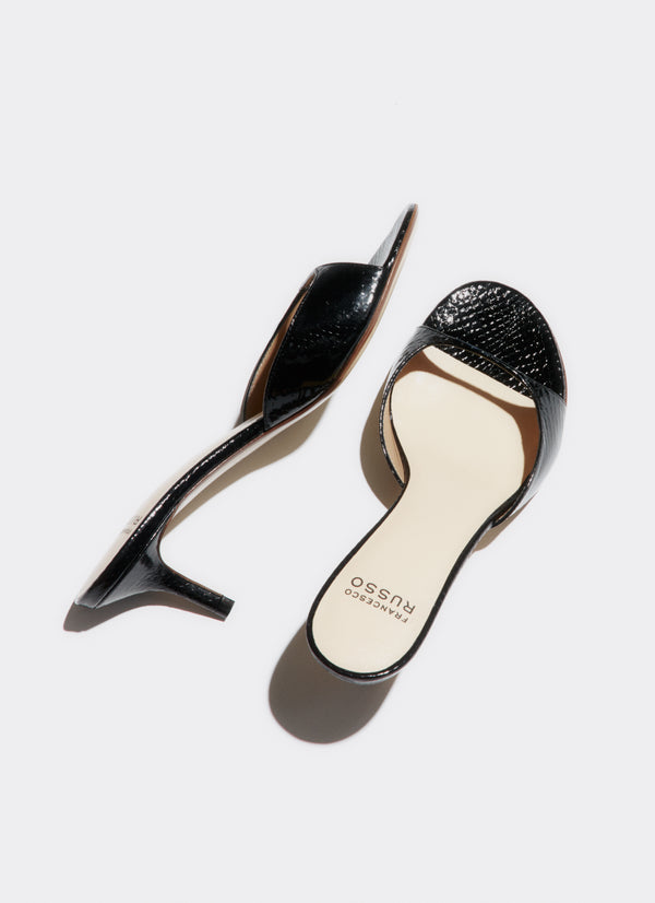 Francesco Russo R1S918 Mule Black