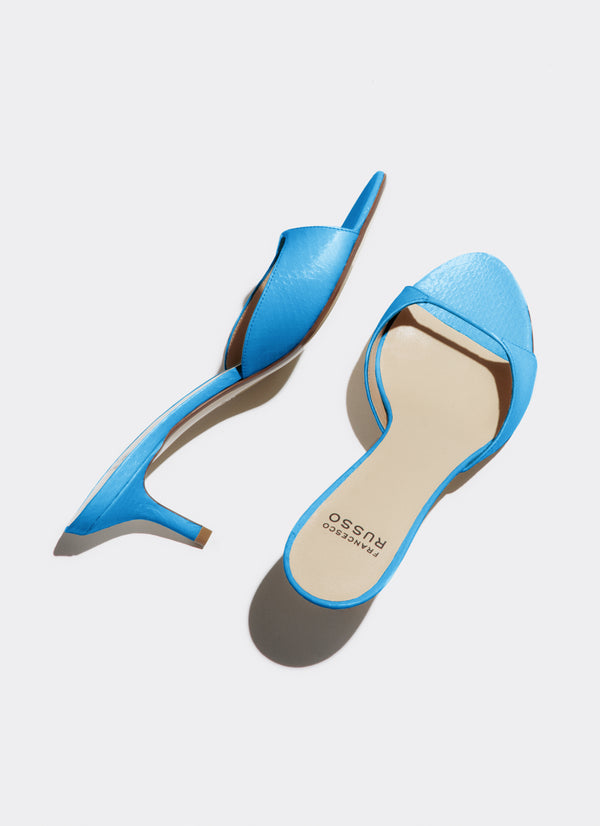 Francesco Russo R1S918 Mule Cobalt Blue
