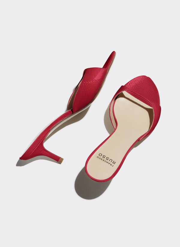 Francesco Russo R1S918 Mule Red
