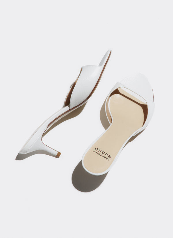 Francesco Russo R1S918 Mule White