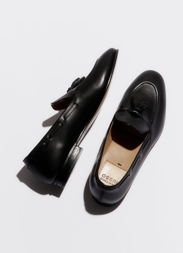 Francesco Russo R2M002 Loafer Black