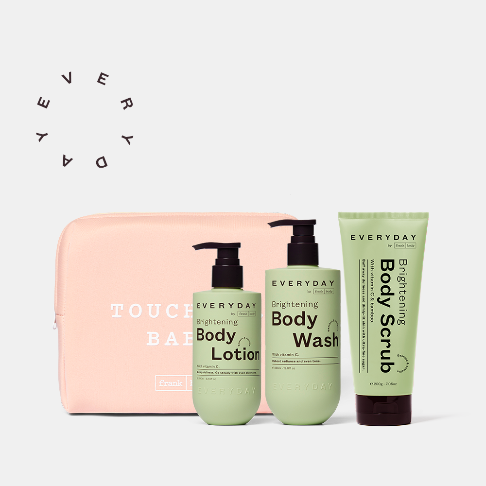 frank body A Bright Body Routine