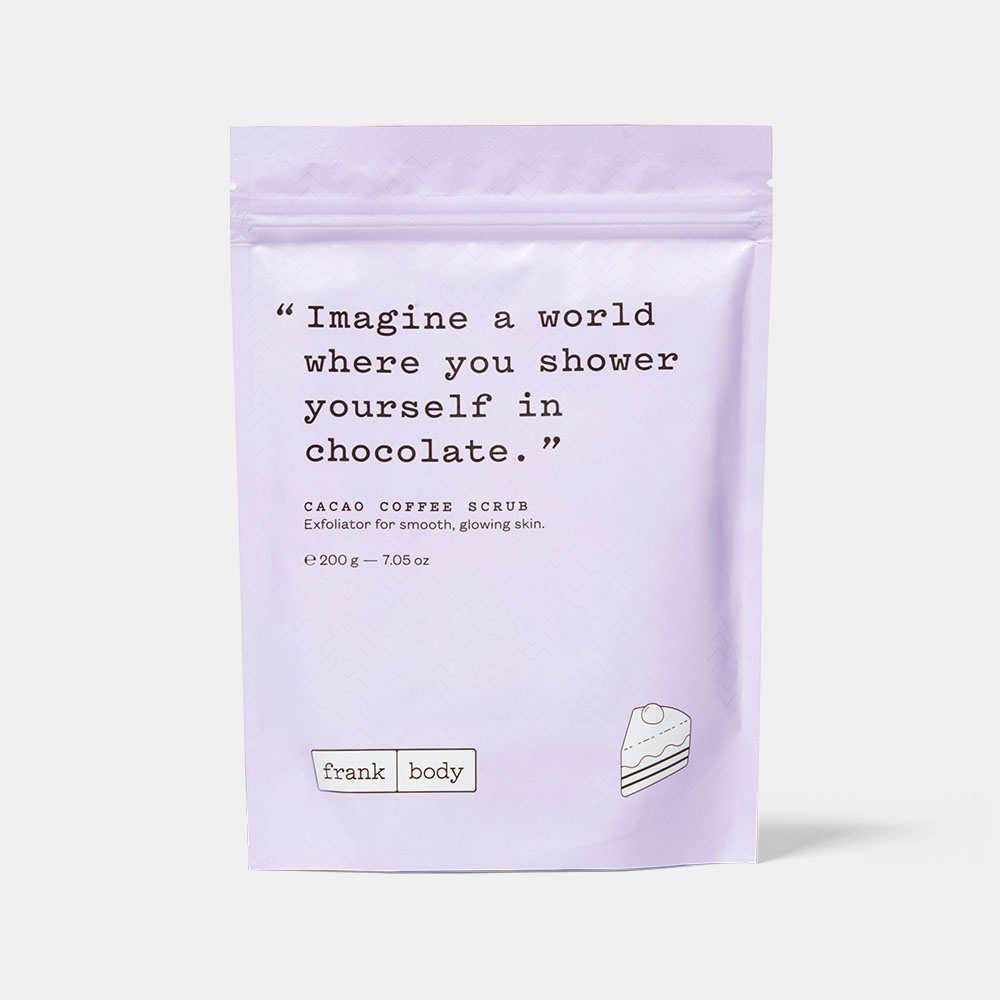 frank body Cacao Coffee Scrub