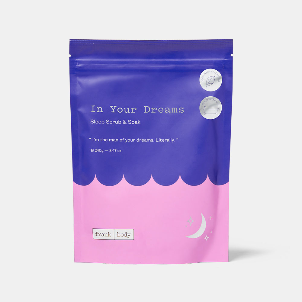 frank body In Your Dreams Sleep Scrub & Soak