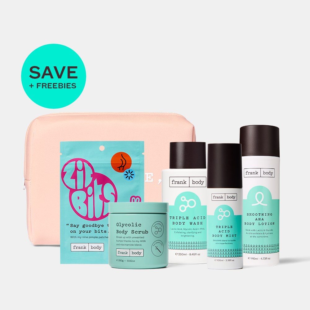 frank body The Full Acid Drop Kit