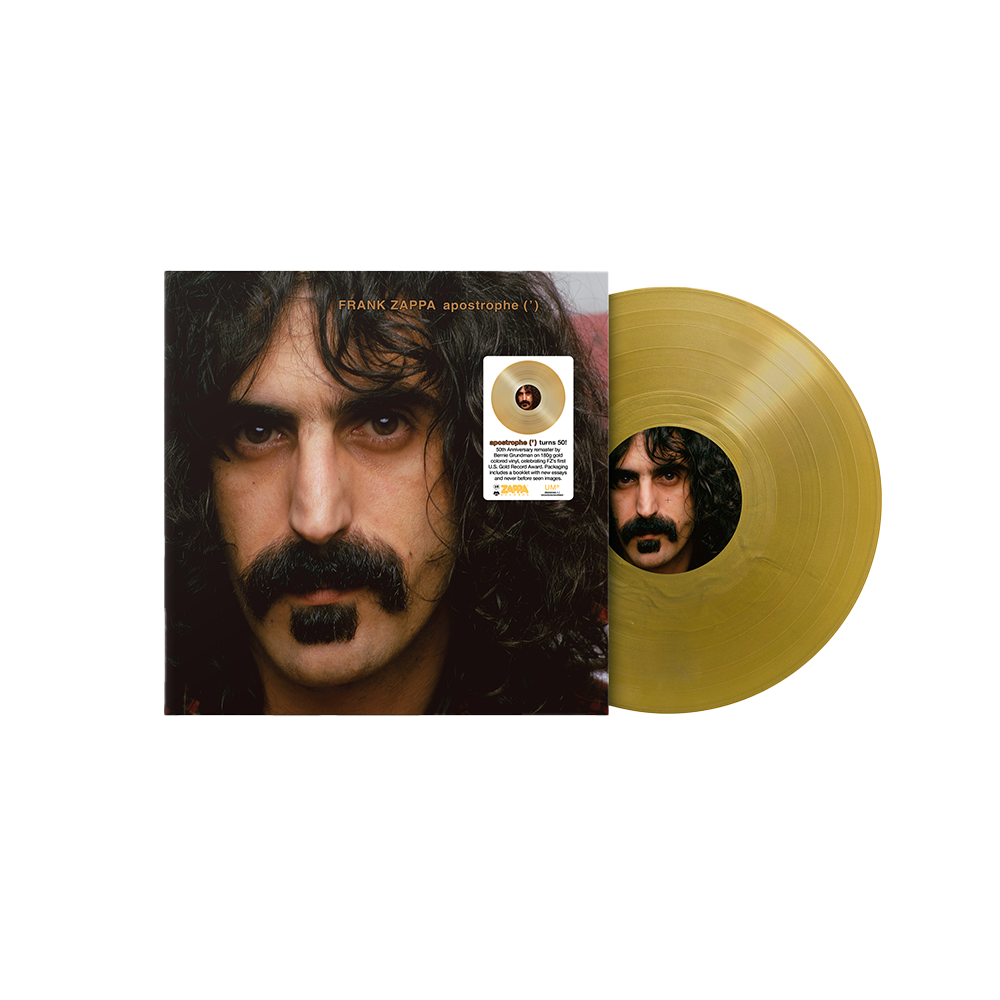 frank zappa Apostrophe(') 1LP Gold Nugget Color Vinyl (50th Anniversary Edition)