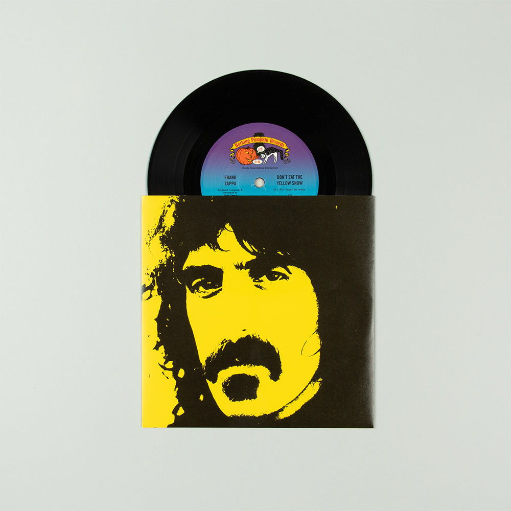 frank zappa Don't Eat The Yellow Snow/Down In De Dew 7" Vinyl (RSD 2014)