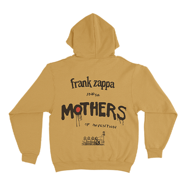 Frank Zappa Frank Zappa And The Mothers Of Invention Gold Hoodie